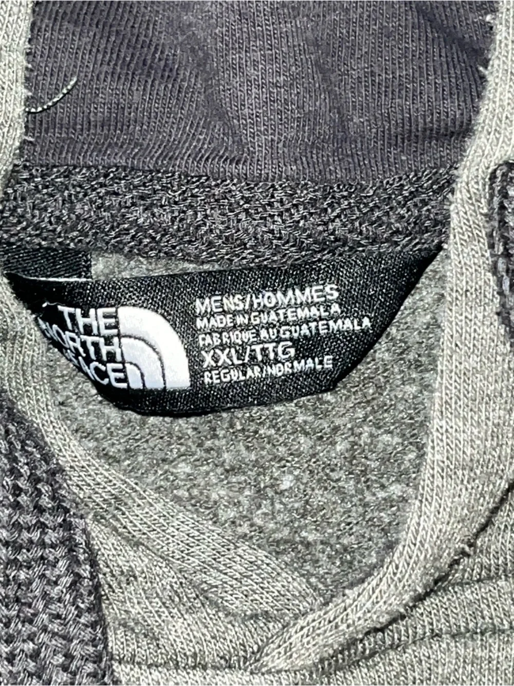 The North Face Men's Olive Gray Pullover Hoodie